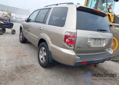 2006 Honda Pilot Ex from USA, damaged, VIN 2HKYF18416H501571